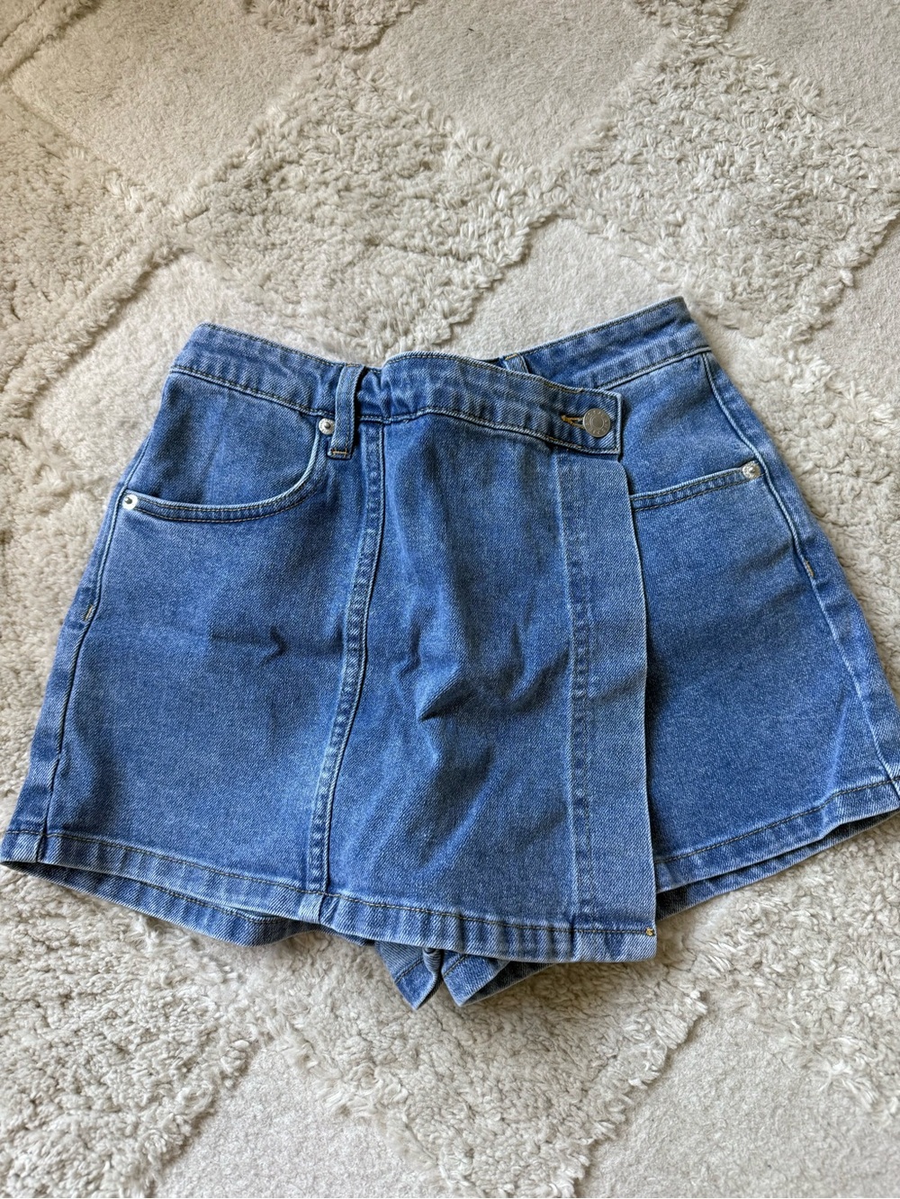Denim Skort